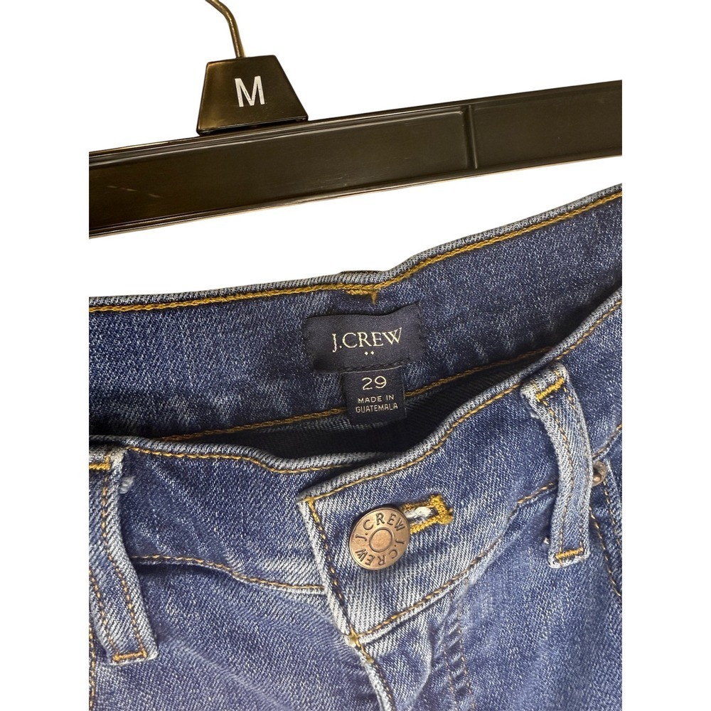 J.Crew Denim Shorts Womens Size 29 Dark Wash Frayed Hem Casual - Picture 3 of 3